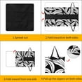 thumbnail image 3 of Bohemian Pattern Waterproof Picnic Blanket with Foldable Zipper, Suitable for Outdoor Use, Suitable for Travel, Camping, Beaches, Parks, Grasslands, Picnic Blanket Accessories, 3 of 7