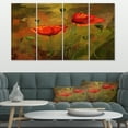 thumbnail image 1 of Design Art - Watercolor Poppy Flowers, 1 of 3