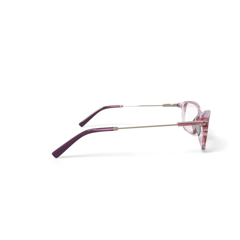 Walmart Women's XSMI80AS-C1 Square Prescription Eyeglasses with