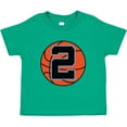 thumbnail image 3 of Inktastic Basketball 2nd Birthday 2 Year Old Boys Toddler T-Shirt, 3 of 5