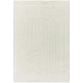 thumbnail image 4 of Hauteloom Alayja Wool Living Room, Bedroom Area Rug - Contemporary - Light Silver - 18" x 18" Sample, 4 of 5