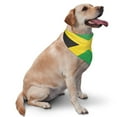 thumbnail image 2 of Jamaica Flag Dog Bandana Dog Scarf Adjustable Bib Handkerchief Accessories For Small Medium Large Dogs, 2 of 6