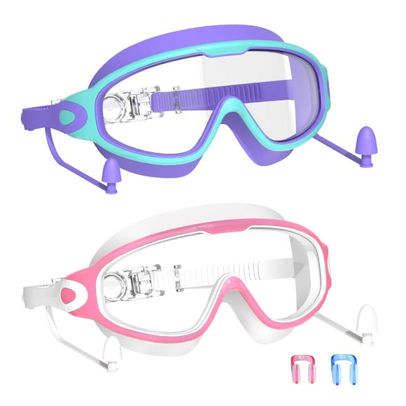 Gafas de natación YLKJSWIM para niños de 3 a 15 años, antivaho y UV, sin fugas