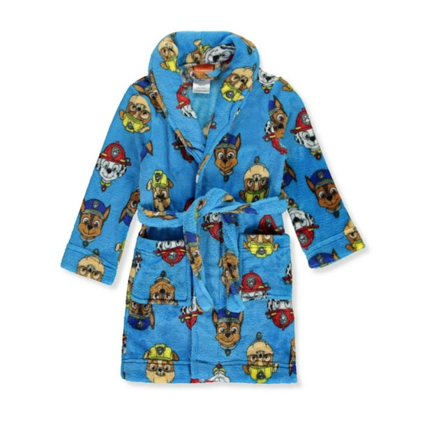 PAW Patrol Paw Patrol Boys' Character Plush Robe (Toddler) Walmart