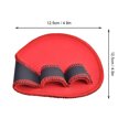 thumbnail image 2 of Almohadillas de agarre para gimnasio 1 par de almohadillas de protección universal para levantamiento de pesas Guantes con 3 dedos para ejercicios de entrenamiento físico ANGGREK Otros, 2 of 8