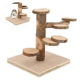 thumbnail image 1 of Juguete De Plataforma Para Hámster, Escalera De Soporte Para Parque Infantil Para Hámster, Práctica Instalación Rápida De Presión De Liberación Para Mascotas Pequeñas, 1 of 7