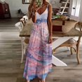 thumbnail image 3 of Water Splash Ripple Sleeveless Dress Women's Luxury Party Dress Birthday Dresses for Women, 3 of 7