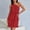 🔥 Red, variant on Sentmoon Date Night Dress Trendy Long Dresses for Women 2026 Summer Solid Color Patchwork Regular Fit Plus Size Maxi Dress for Work and Weekend L