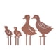 thumbnail image 1 of De Estacas De Jardín De Silueta De Pato De Metal Decoración Al Aire Libre En Forma De Pato Único4 Piezas Monstrate HA014046-00, 1 of 7