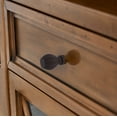 thumbnail image 3 of Allied Brass Designer Cabinet Knob, Matte Black, 3 of 3