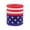 D, variant on Patriotic Wired Ribbon, 4th of July Red White Stripe Glitter Ribbon for Wreaths and Bows, 5 Yards per Roll with Wired Edge for DIY Crafts, Independence Day, Memorial Day, Veterans Day Decorations