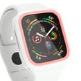thumbnail image 3 of ePacks Ultra Thin Soft TPU Shockproof Bumper Case for iWatch Apple Watch Series SE Series 6 5 4 White, Pink 40mm, 3 of 5