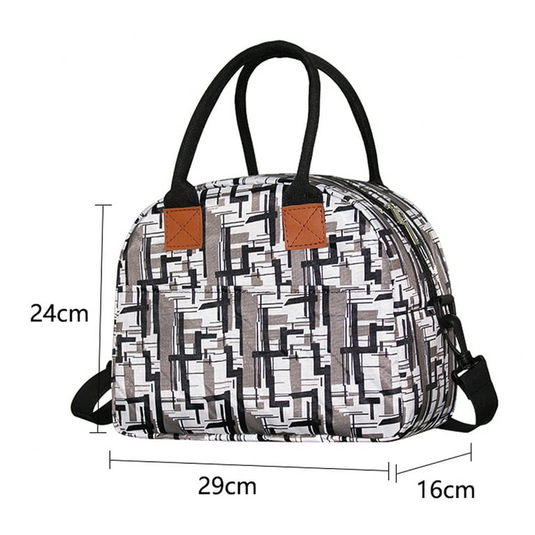 Lunch Bag for Women Men Adult Insulated Lunch Box with Adjustable Shoulder  Strap Leakproof & Reusable Cooler Lunch Tote Bag for Office Hiking Picnic