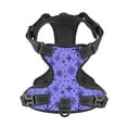 thumbnail image 4 of Lsque Purple Snowflake Elegance Dog Harness, No-Pull Pet Harness with 2 Leash Clips, Adjustable Soft Padded Dog Vest with Easy Control Handle for Large Dogs-X-Large, 4 of 9