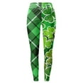 thumbnail image 3 of WILLBEST Leggings de Yoga Con Estampado Del Día de San Patricio Para Mujer, Cintura Alta, Para Entrenamiento, Running, Pantalones Deportivos Elásticos Chica, 3 of 3