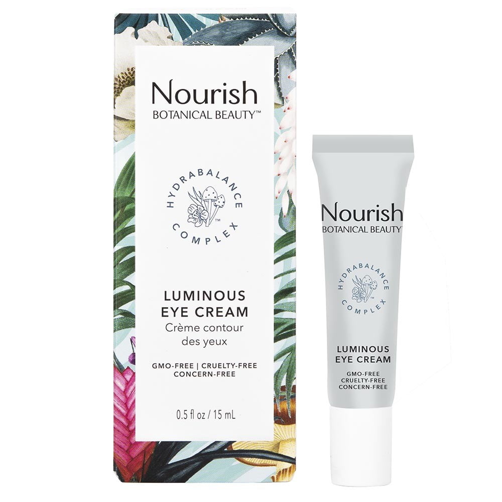 Nourish Organics Botanical Beauty Luminous Eye Cream 0.5 Fl Oz Skincare