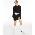 thumbnail image 1 of INC Mini vestido de punto para mujer, negro, XS, 1 of 1
