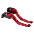 thumbnail image 1 of Palancas de freno y embrague cortas únicas para Yamaha YZF-R1 2009-2014, palanca de freno ajustable en 6 velocidades, aleación de aluminio roja, 1 par, 1 of 7