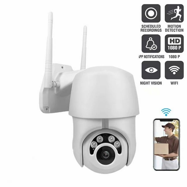 Cyber Monday Outdoor Wifi Security Camera 1080p Home Surveillance Cameras Ip66 Waterproof Pan Tilt Zoom Camera With Night Vision 2 Way Audio Motion Detection Works On Smart Phones Walmart Com Walmart Com