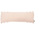 thumbnail image 4 of SAFAVIEH Grema Solid Overcut Lumbar Pillow, 12" x 36", Pink, 4 of 4