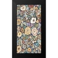 thumbnail image 2 of OToole, Tim 9x14 Black Modern Framed Museum Art Print Titled - Decorative Flowers II, 2 of 5