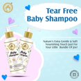 thumbnail image 2 of Mom & World Tear Free Baby Shampoo with Organic Moroccan Argan Oil and Oats Extract, 200ml, 2 of 7