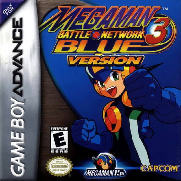 Restored Mega Man Battle Network 3: Blue Version (Nintendo GameBoy Advance, 2003) RPG Game (Refurbished)