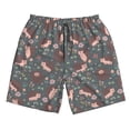 thumbnail image 5 of Goofa Hedgehogs and Flowers1 Printed Mens Swim Trunks Summer Quick Dry Short Beach Swimwear Bathing Suits-3X-Large, 5 of 9