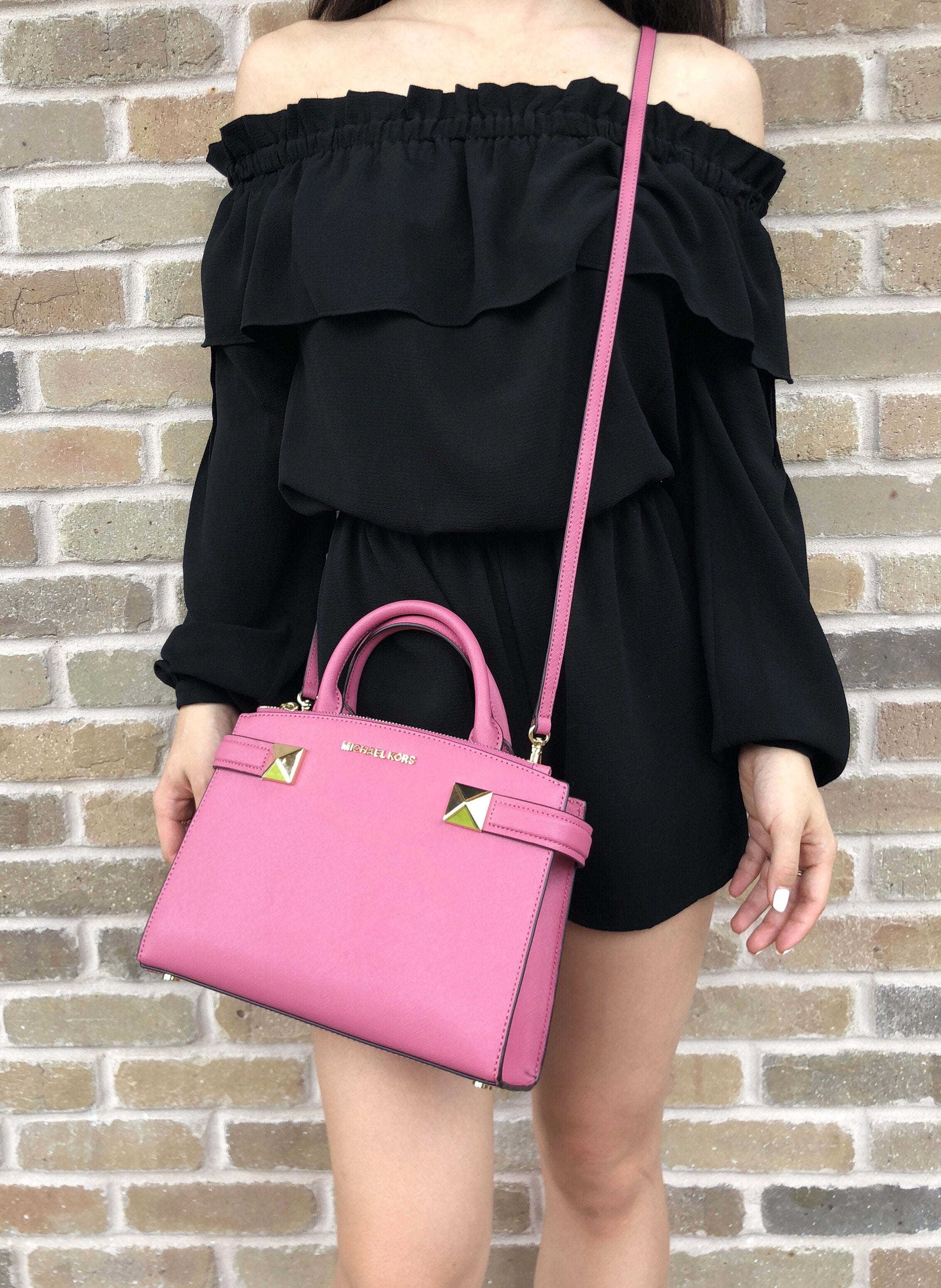 michael kors karla satchel