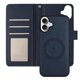 thumbnail image 3 of Para iPhone 16 Plus Bolso Protector con Bloqueo RFID 2 en 1 Funda Tipo Billetera Bicolor Desmontable Funda con Tapa Magnética Bolsillo con Múltiples Ranuras para Tarjetas, 3 of 7