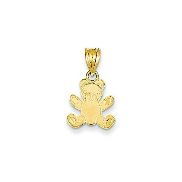 Pendant Children And Baby 14k Yellow Gold Teddy Bear Charm - Gold Teddy Bear Charm Pendant Pendant Children And Baby 14k Yellow Gold Teddy Bear Charm - Gold Teddy Bear Charm Pendant
