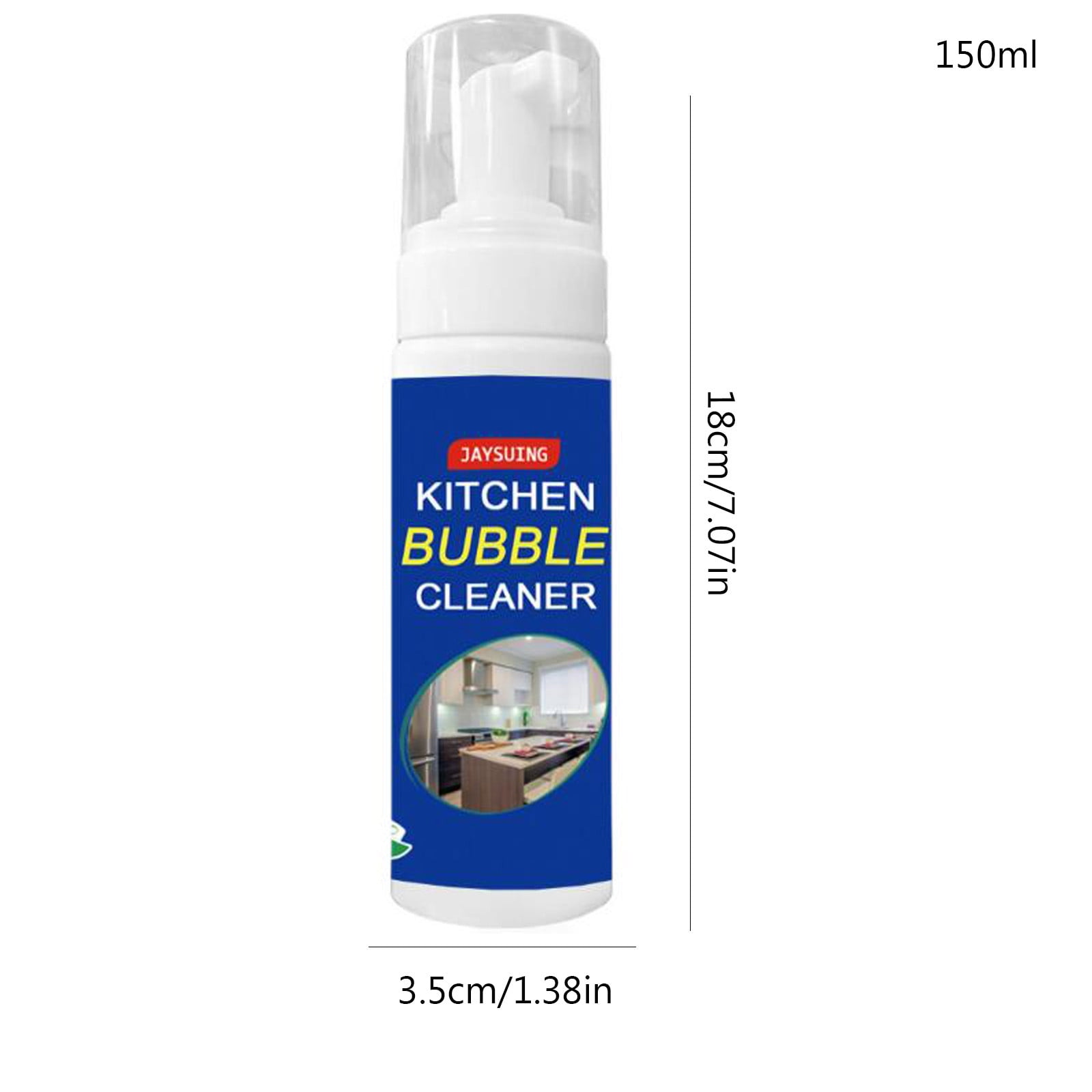Heliisoer Allpurpose Kitchen Bubble Cleaner Household kitchen