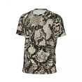 thumbnail image 5 of T Shirt For Men Vintage Snakeskin Gym Summer Snake Skin Print Animal Vintage T-Shirts Harajuku Tshir, 5 of 7