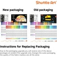 thumbnail image 2 of Shuttle Art Non-Toxic Permanent Fabric Markers (36 Colors), 2 of 7