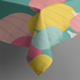 thumbnail image 3 of Thanksgiving Day Tablecloth Wrinkle Resistant Washable Tablecolths Table Covers Welcome Thanksgiving Pumpkin Harvest Table Cloths for Dining Kitchen Restaurant Birthday Rectangle,60x84inch, 3 of 5