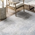 thumbnail image 5 of nuLOOM Alice Abstract Waterfall Area Rug, 6' 7" x 9', Alice Blue, 5 of 5