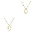 thumbnail image 4 of Collar Joyas de Oro Minnieouse Estilo vintage elegante 2piezas, 4 of 6