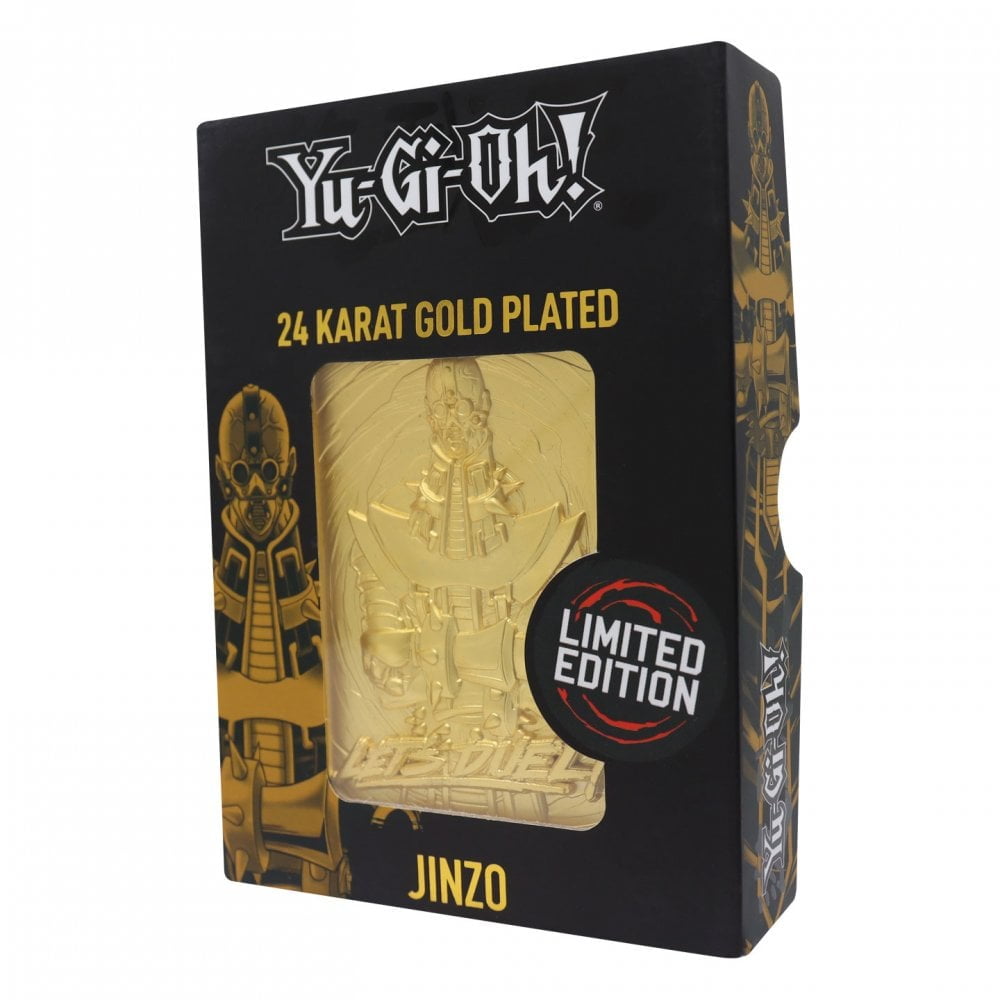 Yu-Gi-Oh! Limited Edition 24k Gold Plated Summoned Skull Metal