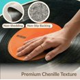 thumbnail image 6 of ODIKA 9'x12' Washable Area Rug Non-Shedding, Easy Care Music Note Vinyl Record Album Retro Y2k Disc Groove Round Cd for Master Suite, California King, Under Bed, 6 of 7