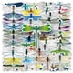 thumbnail image 1 of Pegatinas de vinilo impermeable Dragonfly Graffiti, 50 unidades, 1 of 2
