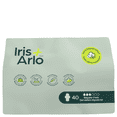 thumbnail image 2 of Iris + Arlo Organic Pads with Wings, Regular, 100% Cotton, Chemical-Free, Non-toxic, No plastic | Resealable Bag (40 Count), 2 of 10