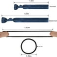 thumbnail image 4 of Aethland 6 Piezas Peine Mágico para el Cabello Pinzas para el Cabello con Cuentas Elásticas para Mujer Novia Elástica Diapositivas Dobles Horquillas Peines para Mujeres Damas Niñas Accesorios para Pei, 4 of 5