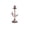 I-moon B, variant on Bow Metal Taper Candle Holder,Iron Decorative Tabletop Candlestick Stand for Wedding Dinner Living Room Home Mantel Shelf