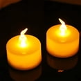 thumbnail image 4 of Mini Velas Eléctricas Sin Llama, LED A Pilas, Luz Cálida, Luces de Deseos, Decoración de Ambientes, Luces de Utilería., 4 of 5