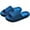 Blue, variant on Falimottype Pillow Slippers,Massage Pool Foam Bathroom Non-Slip Quick Drying Soft Thick Sole Indoor Home Slipper for Women Men,
