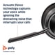 thumbnail image 4 of Auriculares Plantronics Voyager Focus 2 Bluetooth ANC USB-A, 4 of 8