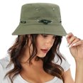 thumbnail image 5 of Bucket Hats for Men Women Sun Beach Hat Teens Girls Wide Brim Summer Fisherman's Caps UPF 50+, 5 of 8