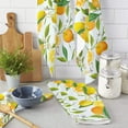 thumbnail image 2 of Cloth Cleaning Household Absorption Water Dishcloth Kitchen Towel Hand Bathroom Towel Kitchen Fruit Orange Leaf Flower Lemon, 2 of 7