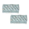 thumbnail image 2 of Sonducket Diadema de invierno para mujer, orejeras de ganchillo, motocicleta para mujer, color negro Accesorio para el cabello Hilo azul lago Sonducket AP009482-11B, 2 of 6