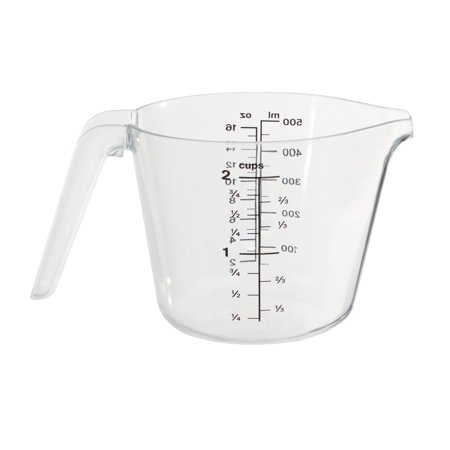 Holiday Time 16 Oz Kitchen Measuring Cup, Clear